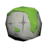 Icon for wall tool. Brown block with rocky texture.
