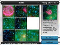 Screenshot from Spitzer Slyder game.